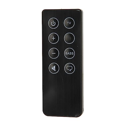 Asixxsix Soundbar-Lautspechersystem-Fernbedienung, Einfach Zu Bedienen, Hochelastische Schmecken, Ergonomische Design, Langlebiges ABS-Material, KOMPATIBEL MIT 5, 10, 15 Serie II II. Asixxsix Soundbar-Lautspechersystem-Fernbedienung, Einfach Zu Bedienen, Hochelastische Schmecken, Ergonomische Design, Langlebiges ABS-Material, KOMPATIBEL MIT 5, 10, 15 Serie II II. von Asixxsix