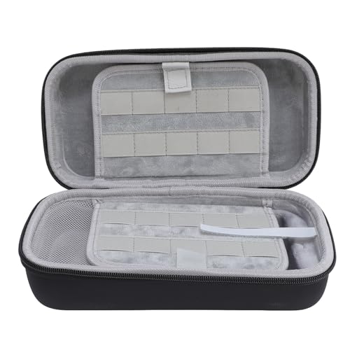 Asixxsix Switch-Tragetasche, schützende Hartschalen-Reisetragetasche für Switch für Joycon-Konsole und Zubehör, leichte, stoßfeste Tragetasche für Spielkonsole (Black) von Asixxsix