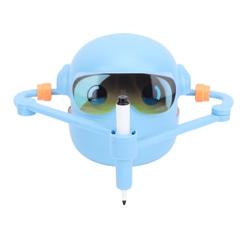 Asixxsix Zeichnungsroboter für Kinder, interaktiver pädagogischer Zeichenroboter mit 100 Karten und 12 Farbstiften, Montessori-Mal-Lernspielzeug für Kinder ab 5 Jahren von Asixxsix