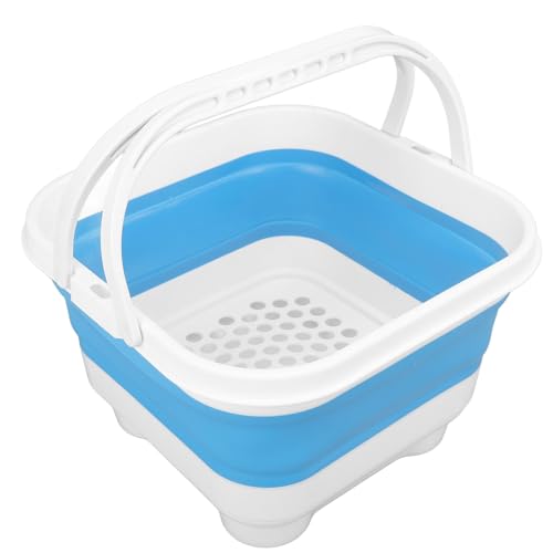 Badespielzeug-Organizer, Niedlicher Badespielzeughalter mit abnehmbarem Boden für Toilettenartikel und Handtücher, Schnell abtrocknender, Faltbarer Baby-Badespielzeugkorb Badespielzeug-Organizer, Niedlicher Badespielzeughalter mit abnehmbarem Boden für Toilettenartikel und Handtücher, Schnell abtrocknender, Faltbarer Baby-Badespielzeugkorb von Asixxsix