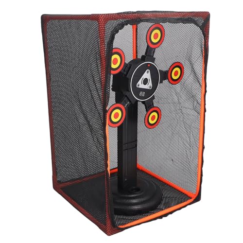 Elektronische Scoring Target Spielzeug, Auto-Reset Digital Scoring Target für Wettbewerb Training, 360 Grad rotierenden beweglichen Ziel mit Sound-Effekt für Kinder Jungen Mädchen von Asixxsix