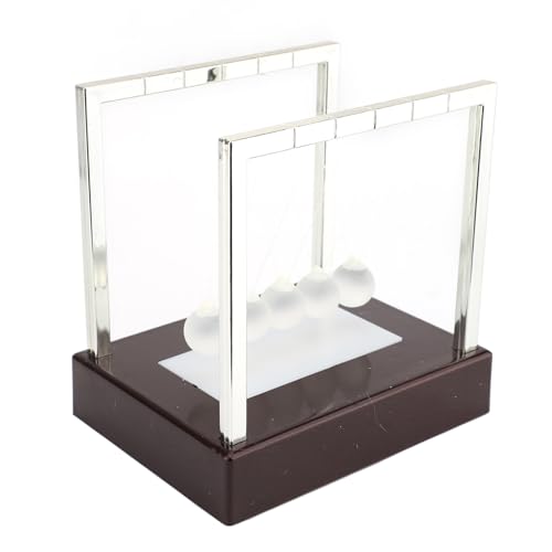 Newtons Wiege-Balance-Pendel, Schwingende Kinetische Bälle, Newtons Wiege-Balance-Bälle, Lustiges Wissenschaftliches Physik-Spielzeug, Schreibtischspielzeug Zum Stressabbau Newtons Wiege-Balance-Pendel, Schwingende Kinetische Bälle, Newtons Wiege-Balance-Bälle, Lustiges Wissenschaftliches Physik-Spielzeug, Schreibtischspielzeug Zum Stressabbau von Asixxsix