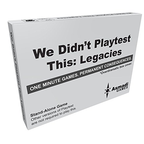 Alderac ASI 0016 We Didn't Playtest This: Legacies, Mehrfarbig, Standard von Asmadi Games