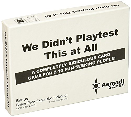 We Didn't Playtest This at All We Didn't Playtest This at All von Asmadi Games