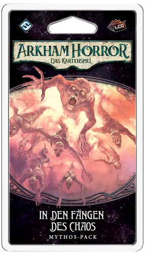 Fantasy Flight Games | Arkham Horror: LCG – In den Fängen des Chaos | Erweiterung | Expertenspiel | Kartenspiel | 1-4 Spieler | Ab 14+ Jahren | 45+ Minuten | Deutsch von Fantasy Flight Games