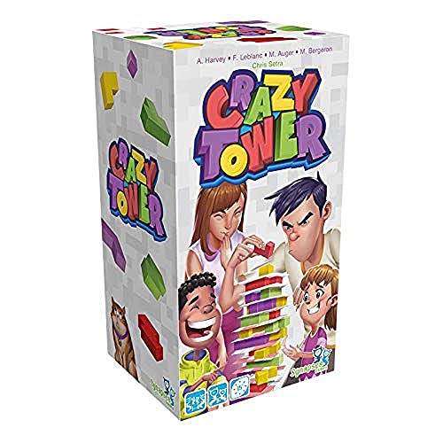 Asmodee DE Crazy Tower, Familienspiel, Geschicklichkeitsspiel, Deutsch, Mehrfarbig Asmodee DE Crazy Tower, Familienspiel, Geschicklichkeitsspiel, Deutsch, Mehrfarbig von Asmodee DE