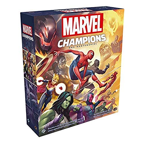 Fantasy Flight Games, Marvel Champions: LCG, Grundspiel, Expertenspiel, Kartenspiel, 1-4 Spieler, Ab 14+ Jahren, 60+ Minuten, Deutsch von Fantasy Flight Games