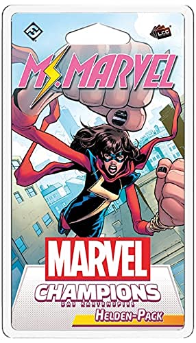 Fantasy Flight Games, Marvel Champions: LCG – Ms. Marvel, Helden-Erweiterung, Expertenspiel, Kartenspiel, 1-4 Spieler, Ab 14+ Jahren, 60+ Minuten, Deutsch von Fantasy Flight Games