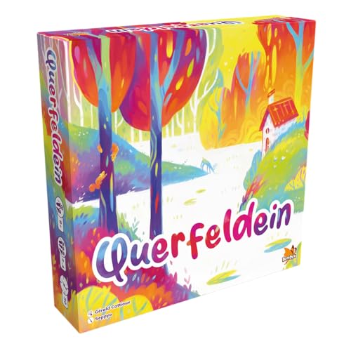 Bombyx, Querfeldein, Familienspiel, 2-4 Spieler, 8+ Jahre, 30 Minuten, Deutsch von Asmodee GmbH.