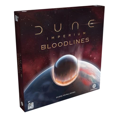 Dire Wolf Digital, Dune: Imperium – Bloodlines, Erweiterung, Kennerspiel, 1-4 Spieler, ab 13+ Jahren, 60-120 Minuten, Deutsch von Asmodee GmbH.