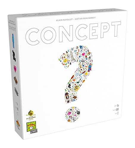 Repos Production | UNBOX NOW | Concept | Grundspiel | Familienspiel | Nominiert zum Spiel des Jahres 2014 | 4-12 Spieler | Ab 10+ Jahren | 40+ Minuten | Deutsch von Repos Production