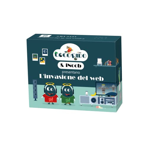 Asmodee Coco Rido: Die Invasion des Webs, Kartenspiel, Schwarzer Humor, Alter 18+, Italienische Ausgabe, 0707 Asmodee Coco Rido: Die Invasion des Webs, Kartenspiel, Schwarzer Humor, Alter 18+, Italienische Ausgabe, 0707 von Asmodee