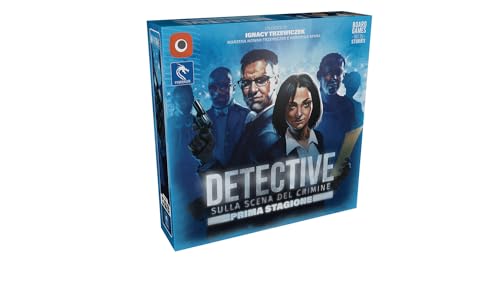 Asmodee Italia - Detective Erste Saison, Brettspiel, Pendragon Game Studio, Ausgabe auf Italienisch, 0602 von Asmodee Italia