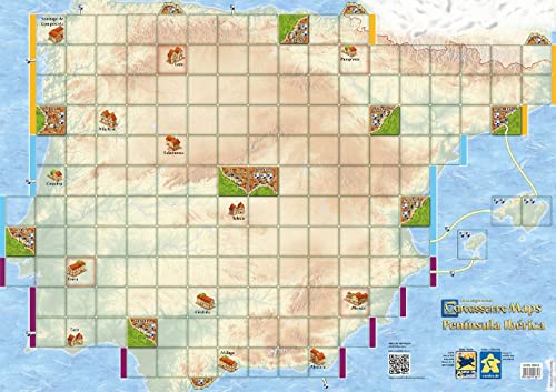 Carcassonne Maps - Peninsula Iberica von Asmodee gmbH