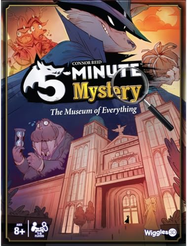 Asmodee 5-Minute Mystery - Kartenspiel für 2-5 Spieler ab 8 Jahren von ASMODEE