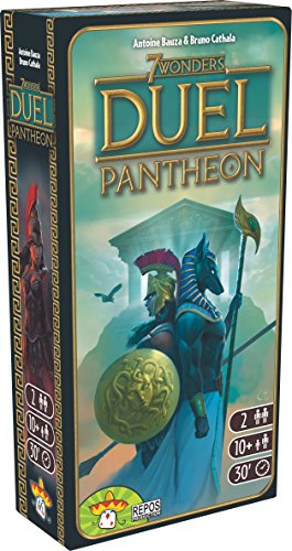 7 Wonders Duel: Erweiterung Pantheon – Asmodee – Gesellschaftsspiel – 2 Spieler von 7 Wonders