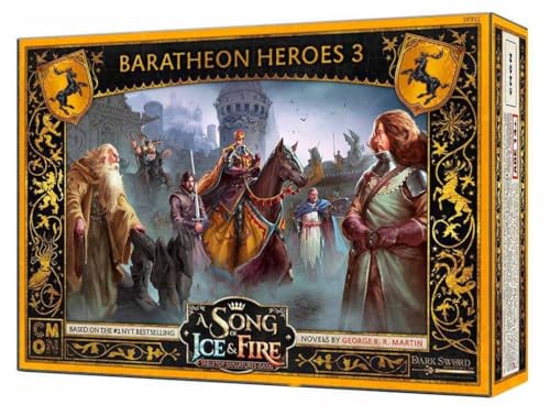 A Song Of Ice & Fire Tabletop Miniatures Game Baratheon Heroes 3 von CMON