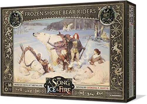 CMON A Song of Ice and Fire Tabletop Miniatures Game Free Folk Frozen Shore Bear Riders von CMON