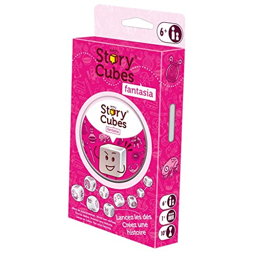 Zygomatic - Story Cubes Fantasy Blister Eco, mehrsprachiges Würfelspiel (inkl. Spanisch) (ASMRSC304ML1) von Zygomatic