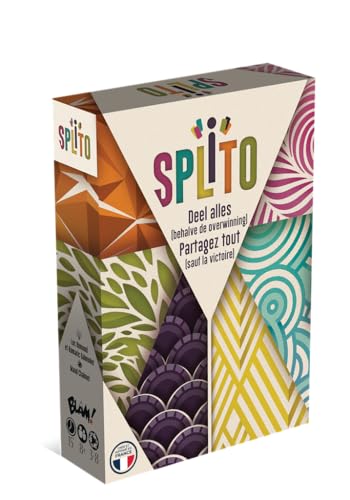 ASMODEE Black Rock Spiele - Splito DE - Seien Sie in diesem Spiel der klügste, um als einziger zu gewinnen - 8+ - FR/NL- von ASMODEE