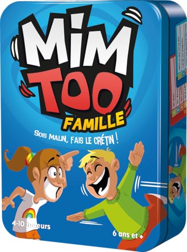 ASMODEE Cocktail Games | Mimtoo: Familie (Editon 2022) | Gesellschaftsspiel | Gesellschaftsspiel | ab 6 Jahren | 4-10 Spieler | 20 Minuten von ASMODEE