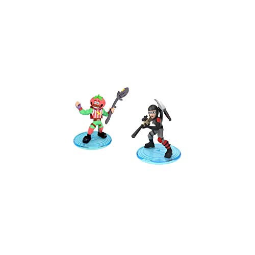 ASMODEE FORTNITE Battle Royale - Pack Duo Figuren 5cm - Shadow Ops & Tomatenkopf von Asmodee