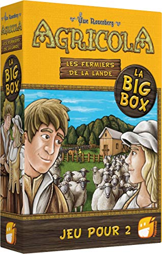Funforge – Agricola: Die Bauern der Lande – Edition die Big Box – Gesellschaftsspiel für Erwachsene und Kinder ab 10 Jahren – mit Basisspiel + 2 Erweiterungen – für 2 Spieler – 30 Minuten – Funforge – Agricola: Die Bauern der Lande – Edition die Big Box – Gesellschaftsspiel für Erwachsene und Kinder ab 10 Jahren – mit Basisspiel + 2 Erweiterungen – für 2 Spieler – 30 Minuten – von ASMODEE