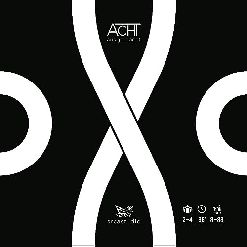 Arcastudio, ACHT: ausgemacht, Familienspiel, Legespiel, 2-4 Spieler, Ab 8+ Jahren, 36 Minuten, Deutsch Arcastudio, ACHT: ausgemacht, Familienspiel, Legespiel, 2-4 Spieler, Ab 8+ Jahren, 36 Minuten, Deutsch von Arcastudio