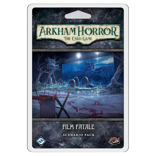Arkham Horror The Card Game Film Fatale Scenario Pack - Explore Bizarre Film Sets, Cooperative LCG, Ages 14+, 1-4 Players, 1-2 Hr Playtime, Made by Fantasy Flight Games von Asmodee