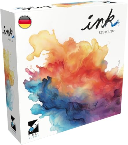 Asmodee, Ink, Final Score Games, Strategisches und künstlerisches Familienspiel, 1 bis 4 Spieler, ab 8+ Jahren, 30 bis 45 Min, Deutsche Version Asmodee, Ink, Final Score Games, Strategisches und künstlerisches Familienspiel, 1 bis 4 Spieler, ab 8+ Jahren, 30 bis 45 Min, Deutsche Version von Asmodee