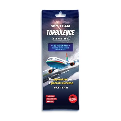 Asmodee, Sky Team Turbulence, Brettspiele-Erweiterung, 2 Spieler, 12+ Jahre, italienische Ausgabe Asmodee, Sky Team Turbulence, Brettspiele-Erweiterung, 2 Spieler, 12+ Jahre, italienische Ausgabe von Asmodee