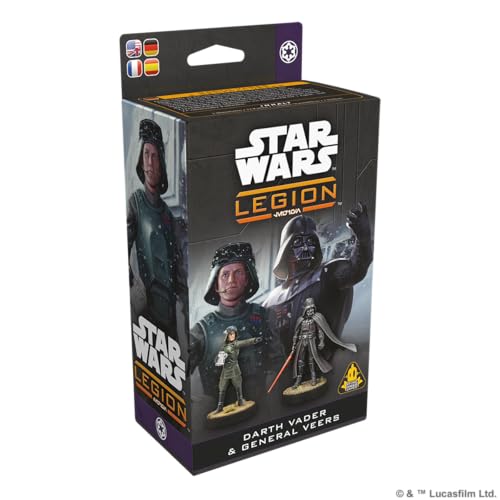 Asmodee, Star Wars: Legion – Darth Vader & General Veers, Erweiterung, Atomic Mass Games, Tabletop, 2 Spieler, 14+ Jahre, 120-180 Minuten, Deutsch, Mehrsprachig Asmodee, Star Wars: Legion – Darth Vader & General Veers, Erweiterung, Atomic Mass Games, Tabletop, 2 Spieler, 14+ Jahre, 120-180 Minuten, Deutsch, Mehrsprachig von Asmodee