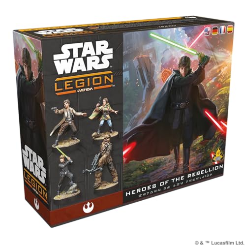 Asmodee, Star Wars: Legion – Heroes of The Rebellion, Erweiterung, Atomic Mass Games, Tabletop, 2 Spieler, 14+ Jahre, 120-180 Minuten, Deutsch, Mehrsprachig Asmodee, Star Wars: Legion – Heroes of The Rebellion, Erweiterung, Atomic Mass Games, Tabletop, 2 Spieler, 14+ Jahre, 120-180 Minuten, Deutsch, Mehrsprachig von Asmodee