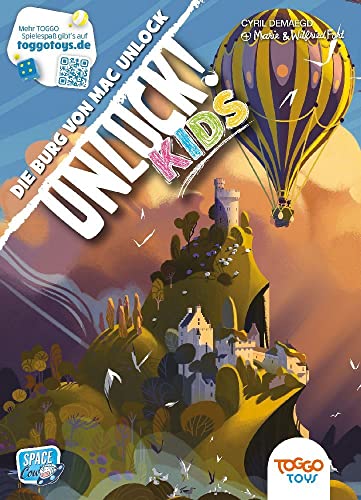 Asmodee, Unlock! Kids – Die Burg von Mac Unlock, Kinderspiel, Rätselspiel, 1-4 Spieler, Ab 6+ Jahren, 20 Minuten, Deutsch Asmodee, Unlock! Kids – Die Burg von Mac Unlock, Kinderspiel, Rätselspiel, 1-4 Spieler, Ab 6+ Jahren, 20 Minuten, Deutsch von Asmodee