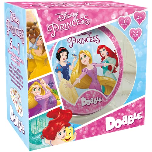 Asmodee , Dobble Disney Princess, Card Game, Ages 6+, 2-8 Players, 15 Minutes Playing Time Asmodee , Dobble Disney Princess, Card Game, Ages 6+, 2-8 Players, 15 Minutes Playing Time von Asmodee