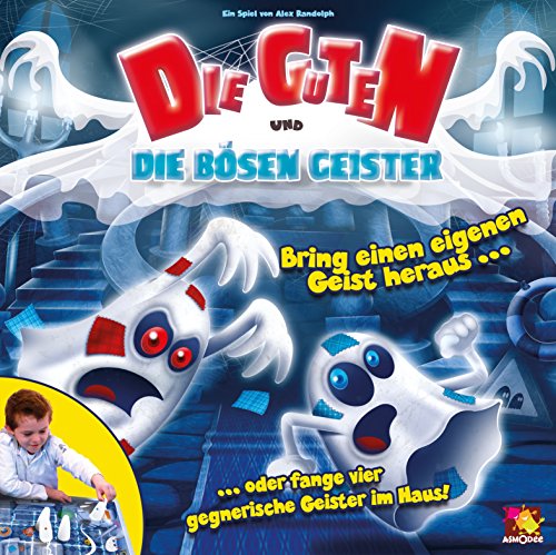 Asmodee Die Guten und die bösen Geister, Kinderspiel, Strategiespiel, Deutsch von Asmodee