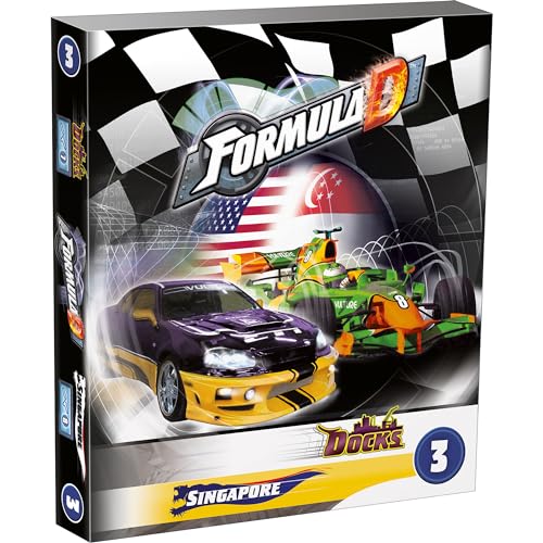 Asmodee Formula D: Singapore and The Docks Circuits Expansion von Zygomatic