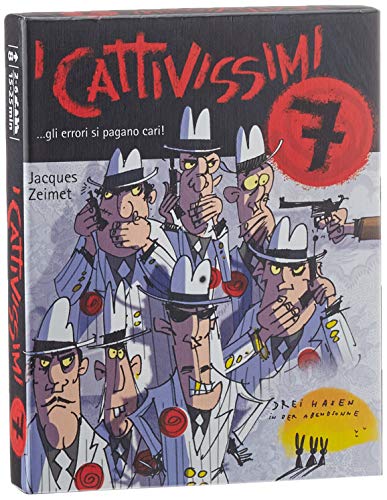 Asmodee - Die Unverbesserlichen 7, Brettspiel, 2-6 Spieler, 8+ Jahre, italienische Ausgabe von Asmodee