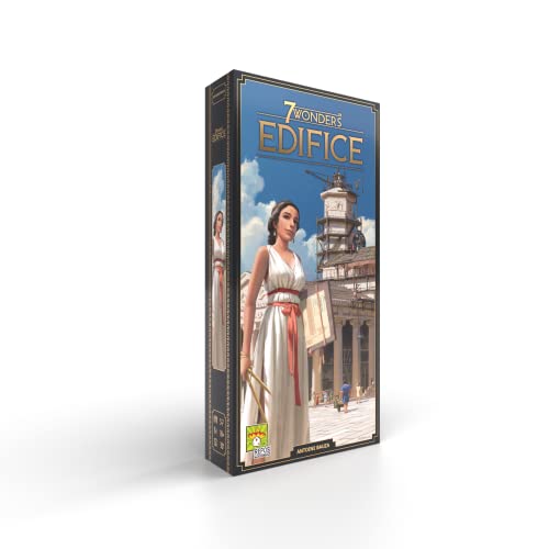 Asmodee - 7 Wonders: Edifice - Erweiterung des Brettspiels, 3-7 Spieler, 10+ Jahre, italienische Ausgabe von Asmodee