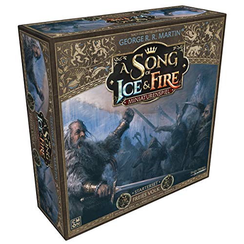 CMON | A Song of Ice & Fire – Freies Volk | Starterset | Tabletop | 2 Spieler | Ab 14+ Jahren | 45+ Minuten | Deutsch | Mehrsprachig von Asmodee