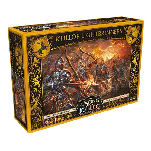 CMON | A Song of Ice & Fire – R'hllors Lichtbringer | Erweiterung | Tabletop | 2 Spieler | Ab 14+ Jahren | 45+ Minuten | Deutsch | Mehrsprachig von CMON