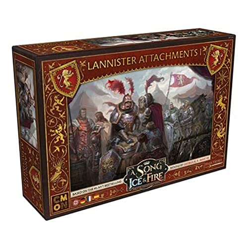 CMON, A Song of Ice & Fire – Verstärkungen von Haus Lennister I, Erweiterung, Tabletop, 2 Spieler, Ab 14+ Jahren, 45+ Minuten, Deutsch, Mehrsprachig CMON, A Song of Ice & Fire – Verstärkungen von Haus Lennister I, Erweiterung, Tabletop, 2 Spieler, Ab 14+ Jahren, 45+ Minuten, Deutsch, Mehrsprachig von CMON