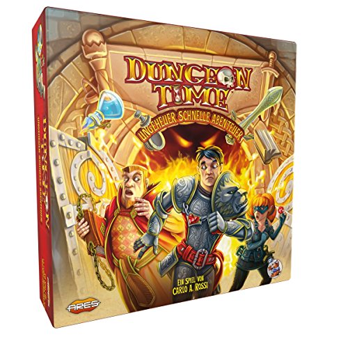 Asmodee ARGD0073 Dungeon Time-Ungeheuer schnelle Abenteuer, Spiel von Asmodee