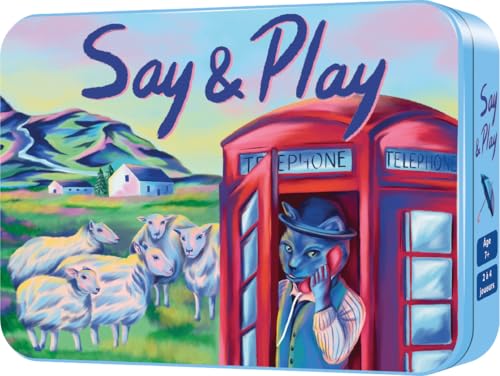 Asmodee - Aritma - Say et Play - Lernspiel - Oral Englisch lernen - Aussprache für Kinder und Erwachsene - ab 7 Jahren - 2 bis 4 Spieler - 10 bis 15 Minuten - mit QR Code Audio von Asmodee