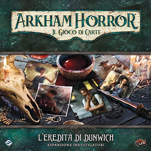Asmodee - Arkham Horror Das Kartenspiel: Das Erbe von Dunwich, Ermittler-Erweiterung, italienische Ausgabe, 9672 Asmodee - Arkham Horror Das Kartenspiel: Das Erbe von Dunwich, Ermittler-Erweiterung, italienische Ausgabe, 9672 von Asmodee