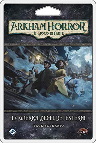 Asmodee - Arkham Horror Das Kartenspiel: Der Krieg der äußeren Götter - Erweiterung Kartenspiel, Edition auf Italienisch von Fantasy Flight Games