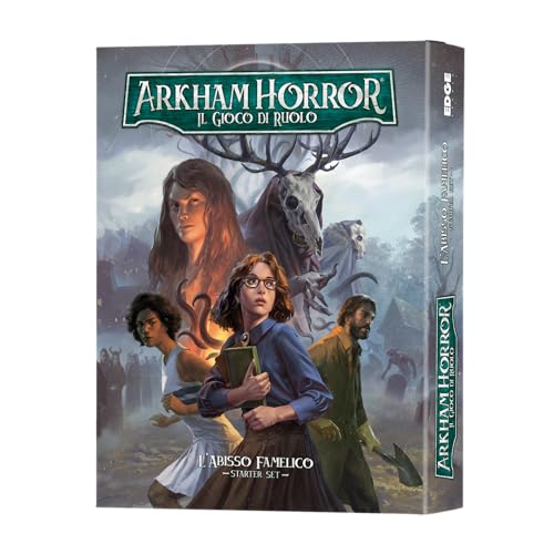Asmodee Arkham Horror: Das Rollenspiel - Starterset, Brettspiel, 14+ Jahre, 2-6 Spieler, italienische Ausgabe Asmodee Arkham Horror: Das Rollenspiel - Starterset, Brettspiel, 14+ Jahre, 2-6 Spieler, italienische Ausgabe von Asmodee
