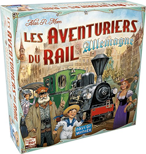 Asmodee - Aventuriers du Rail - Deutschland: Brettspiel für 2 bis 5 Spieler ab 96 Jahren von Asmodee