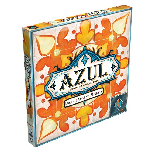 Next Move Games, Azul – Das gläserne Mosaik, Erweiterung, Familienspiel, 2-4 Spieler, Ab 8+ Jahren, 30-45 Minuten, Deutsch von Asmodee