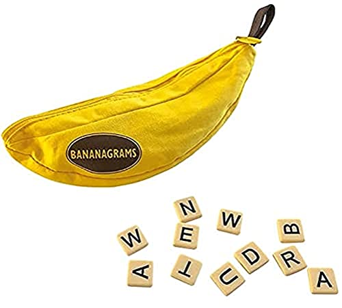 Bananagrams, Bananagrams Classic, Familienspiel, Wortspiel, 1-8 Spieler, Ab 7+ Jahren, 30+ Minuten, Deutsch von BANANAGRAMS